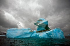 Antartide #30, Iceberg, Fotografia in edizione limitata, Blu, Viaggio, senza cornice