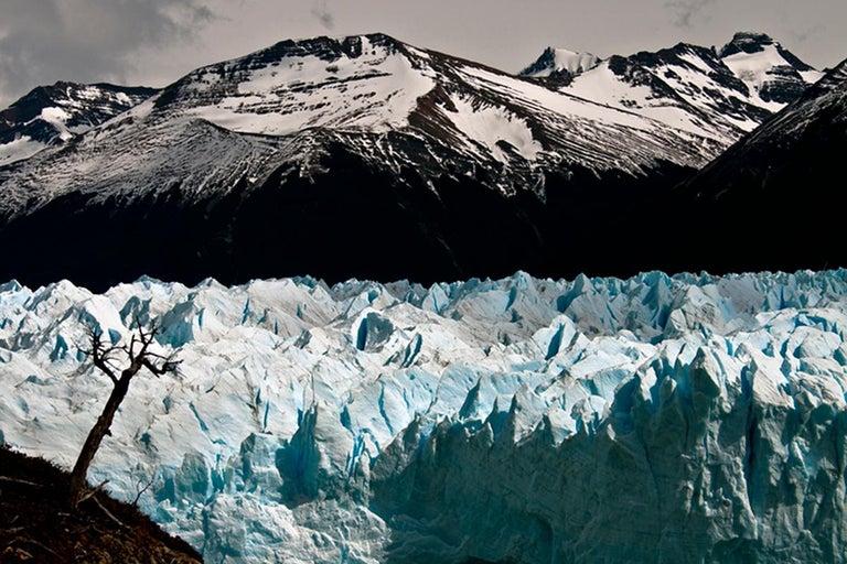 Antarctica #51, Iceberg, Limited Edition Photograph, Blue, Black, Travel, office 1