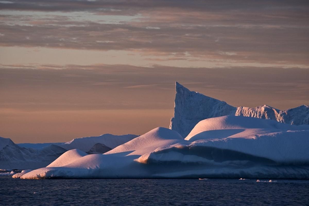 Antarctica 66, Iceberg, Photograph, unframed, home office, Travel, climate - Print by John Conn