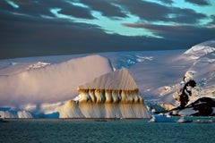Antarctica 93, Eisberg, Blau, Fotografie, ungerahmt, Homeoffice, Reisen, Klima