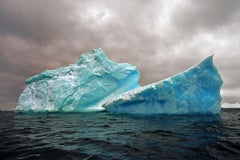 Antarctica 98, Color Photograph,  Icebergs, Travel, Framed, Limited Edition