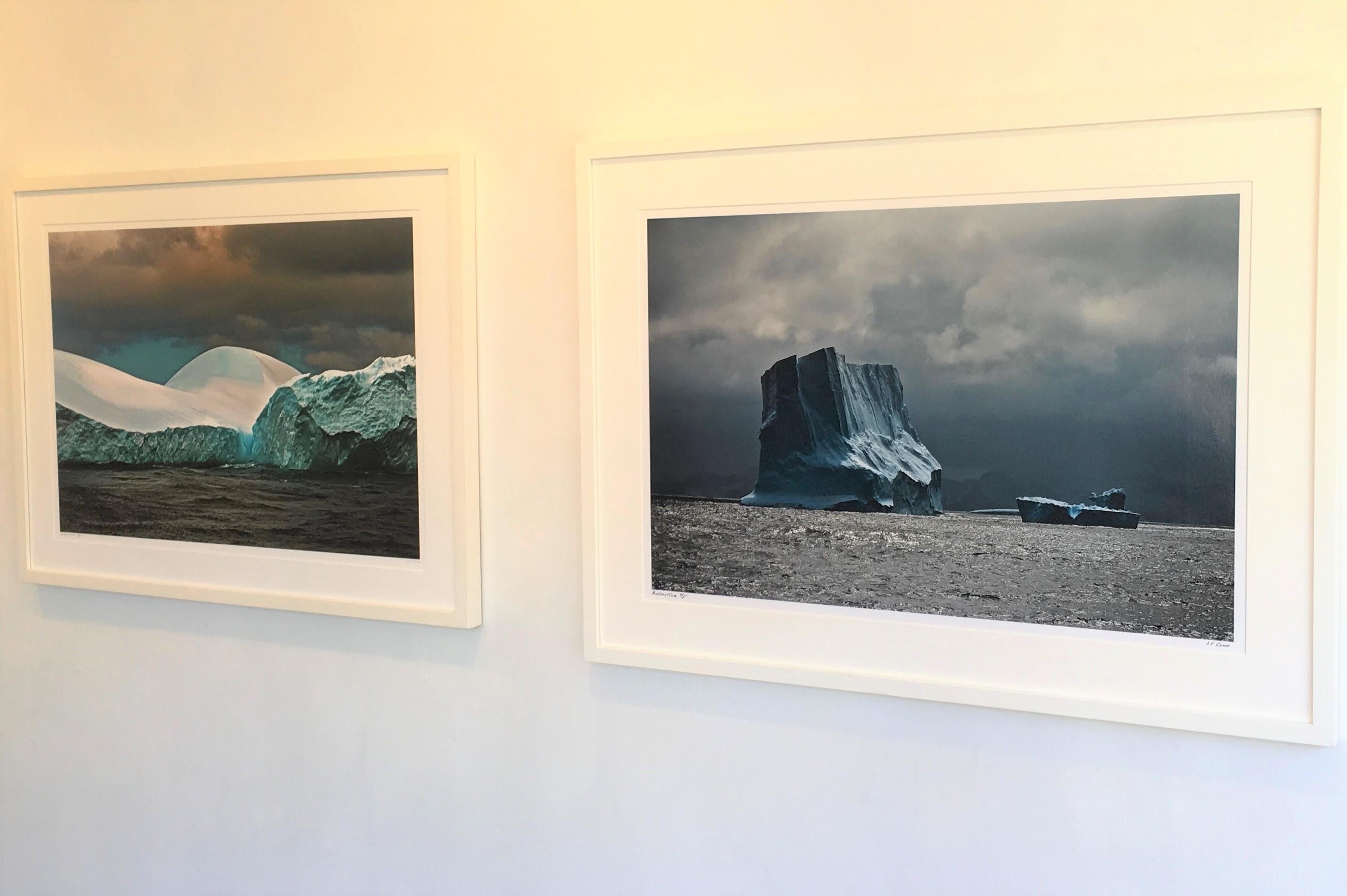 Arctic #5 is a limited edition photograph which is part of the Antarctica/Patagonia Series by John Conn taken in 2010.  The image is 20x30 printed on 24x36 archival paper.  It is currently unframed.  It is an edition of 10. The photograph is