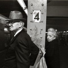 Subway 31 Black & White, Limited Edition Photograph, NYC, 1980, Unframed