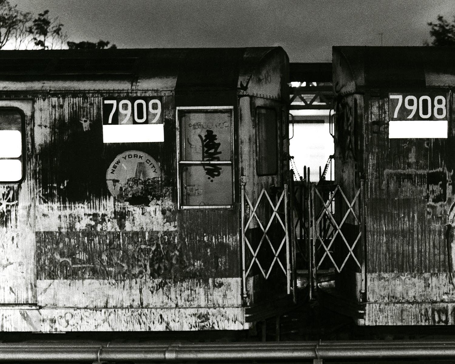 black and white train photos
