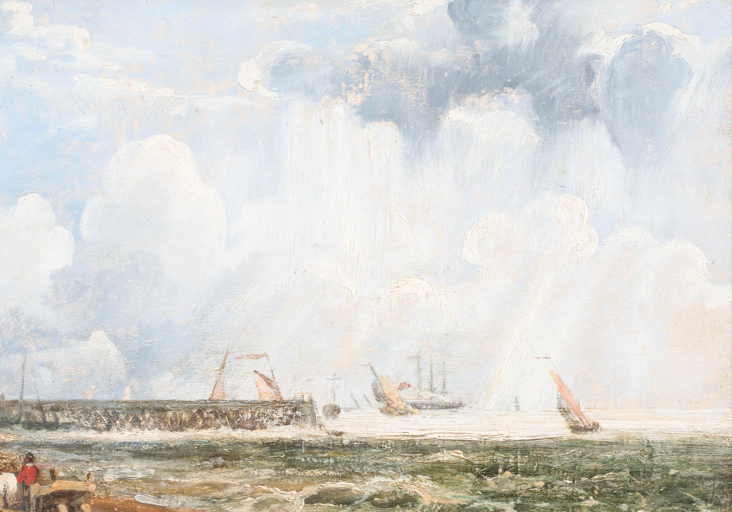 Schizzo della spiaggia di Yarmouth, XIX secolo 4