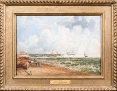 Schizzo della spiaggia di Yarmouth, XIX secolo