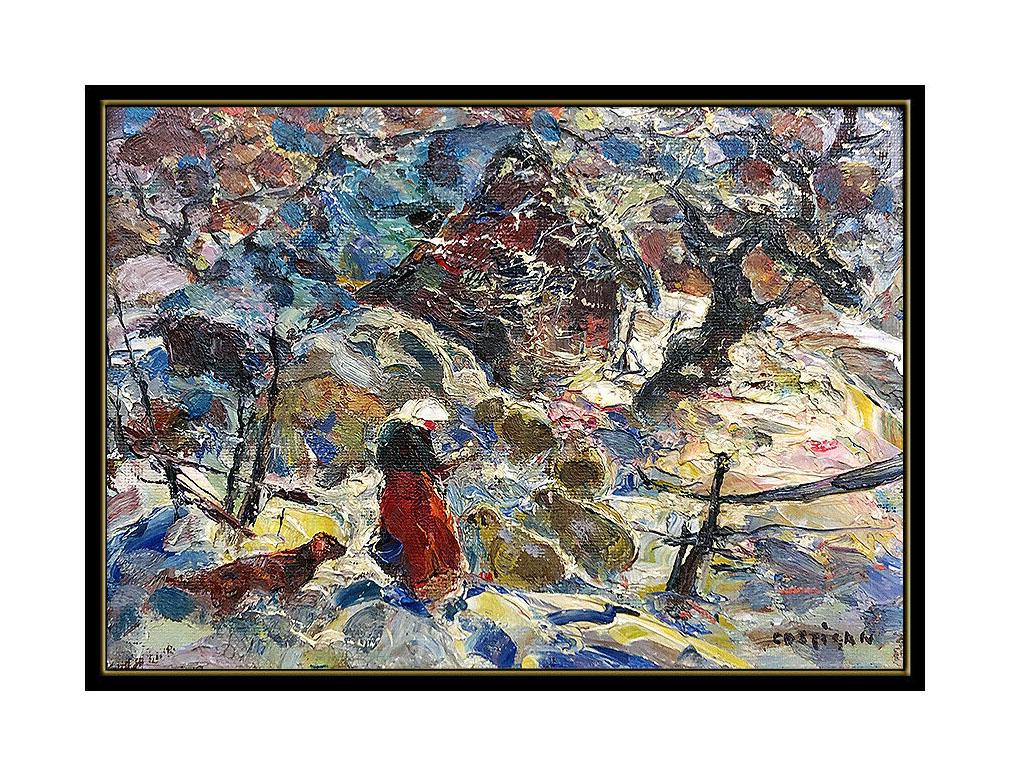 John Costigan Authentic & Original Oil Painting on Board, Professionally Custom Framed in its Vintage Moulding and listed with the Submit Best Offer option

Accepting Offers Now: The item up for sale is a spectacular and Original Oil Painting on