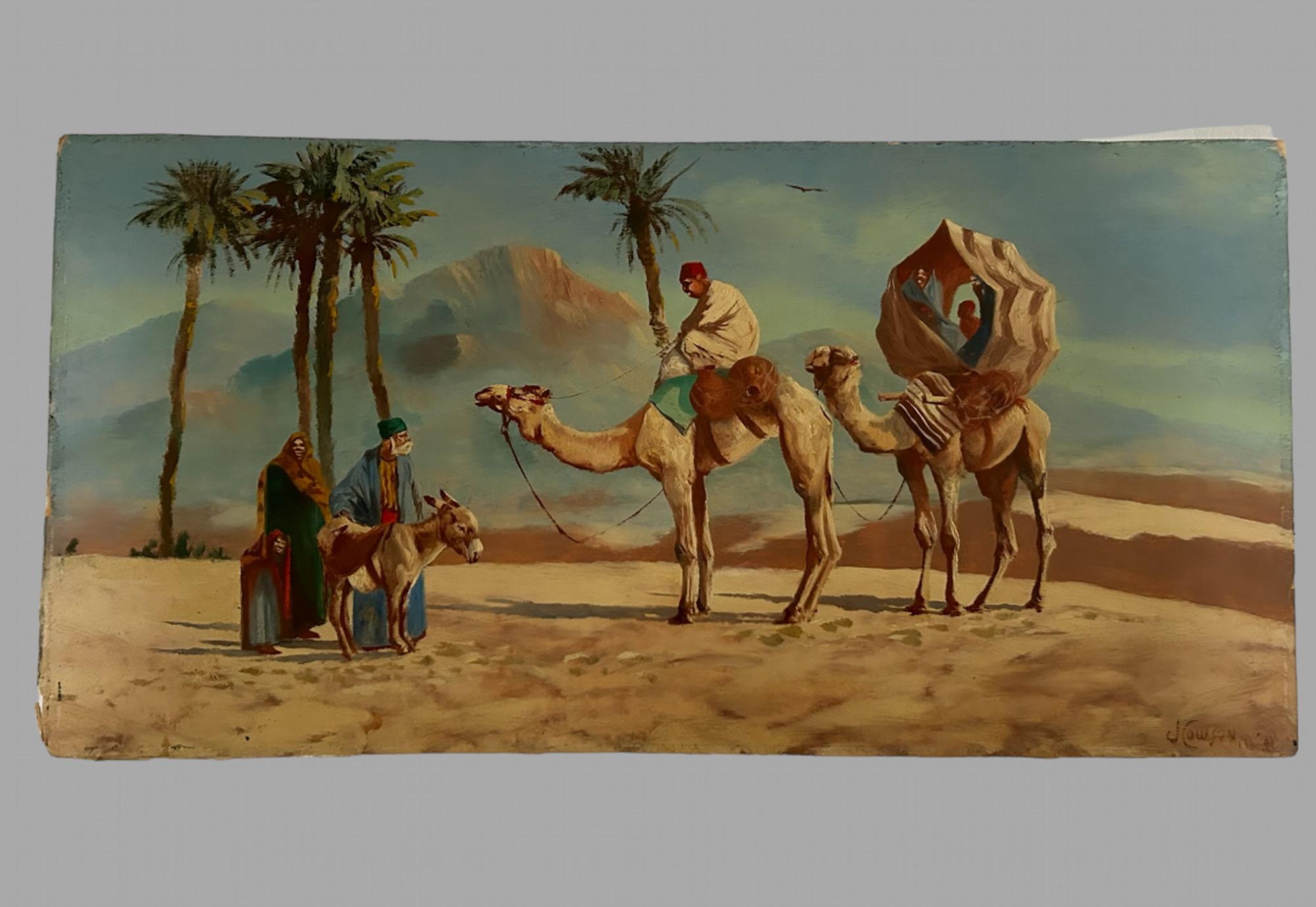 John Coulson - Three Signed and Dated Oils on thin board of Decorative Arab Scenes 1920's.

Two measure Width 50.5 cm and Height 25.5 cm and Larger one Width 61 cm amd Height 40.5 cm

John Coulson is a British Artist known for his late 19th and