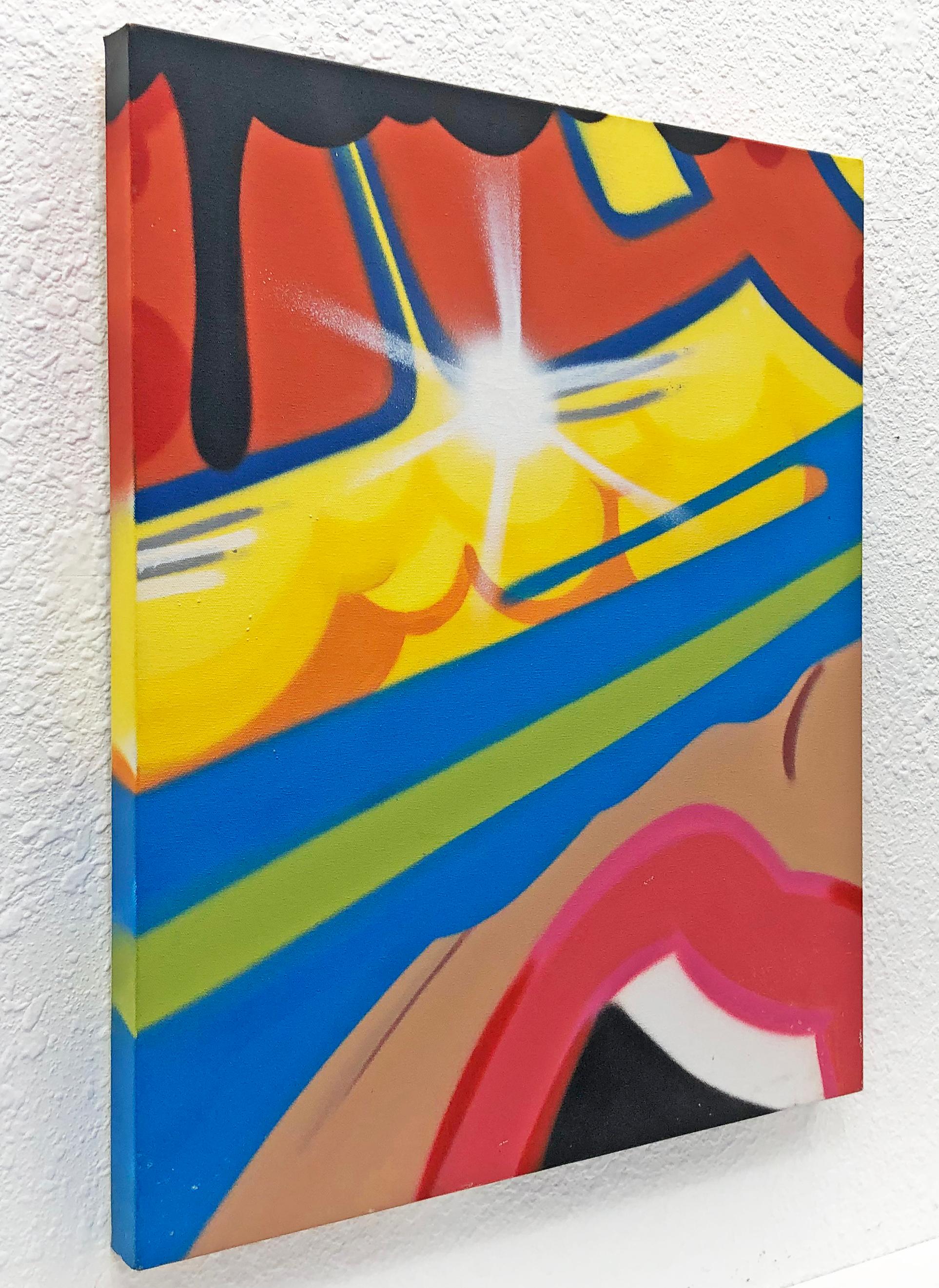 A Message from Marli (Graffiti Painting) - Street Art Mixed Media Art by John Crash Matos