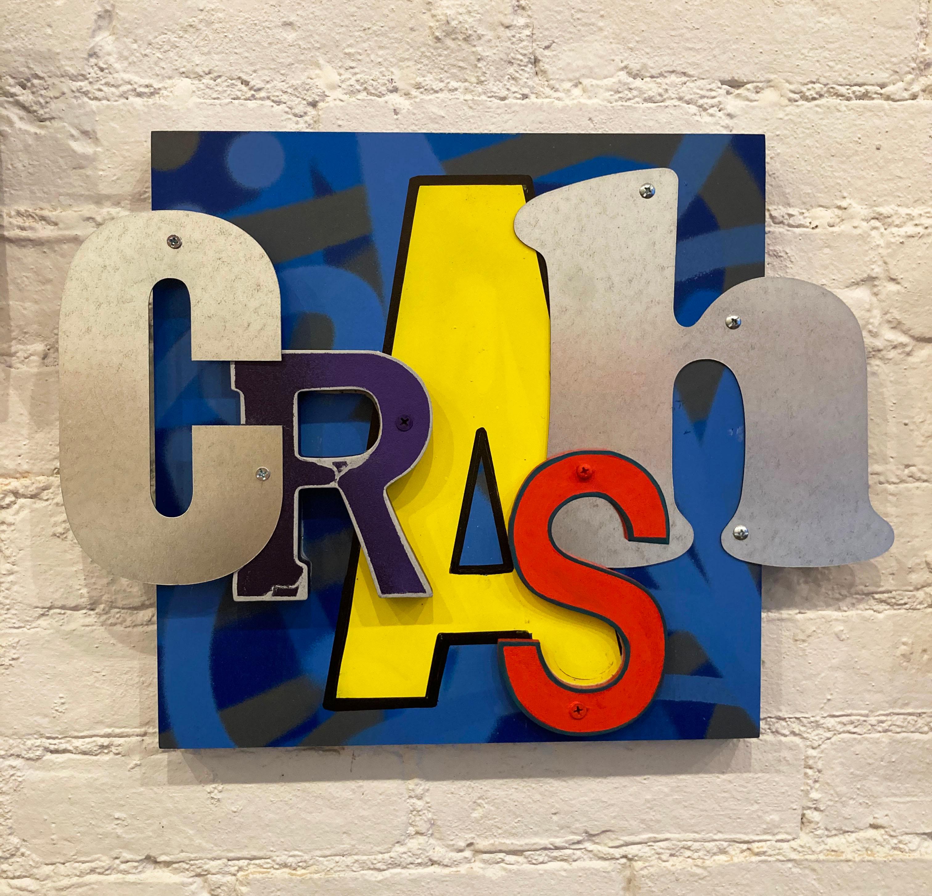 Crash - Mixed Media Art by John Crash Matos