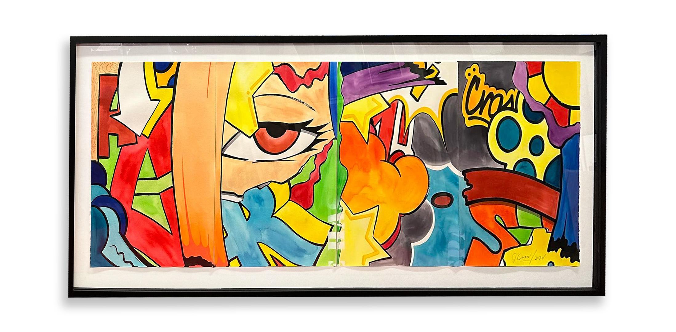 Peinture spray/Graffiti/Street Art/Pop_John «CRASH » Matos, Urban Odyssey