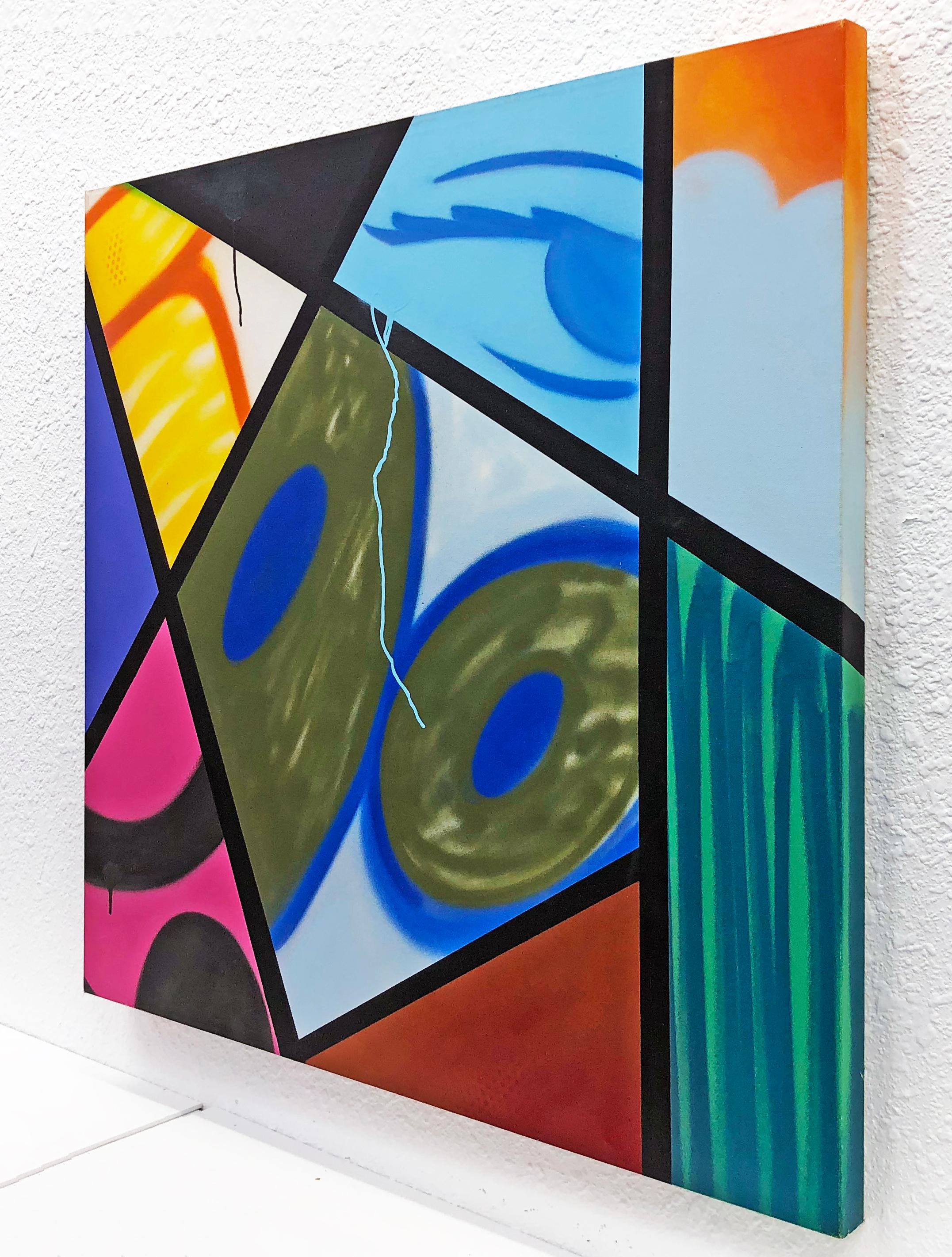 Star Tropper 2 (Graffiti-Gemälde) – Painting von John Crash Matos