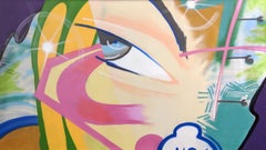 Super, Just Super (Enorme pintura de graffiti)