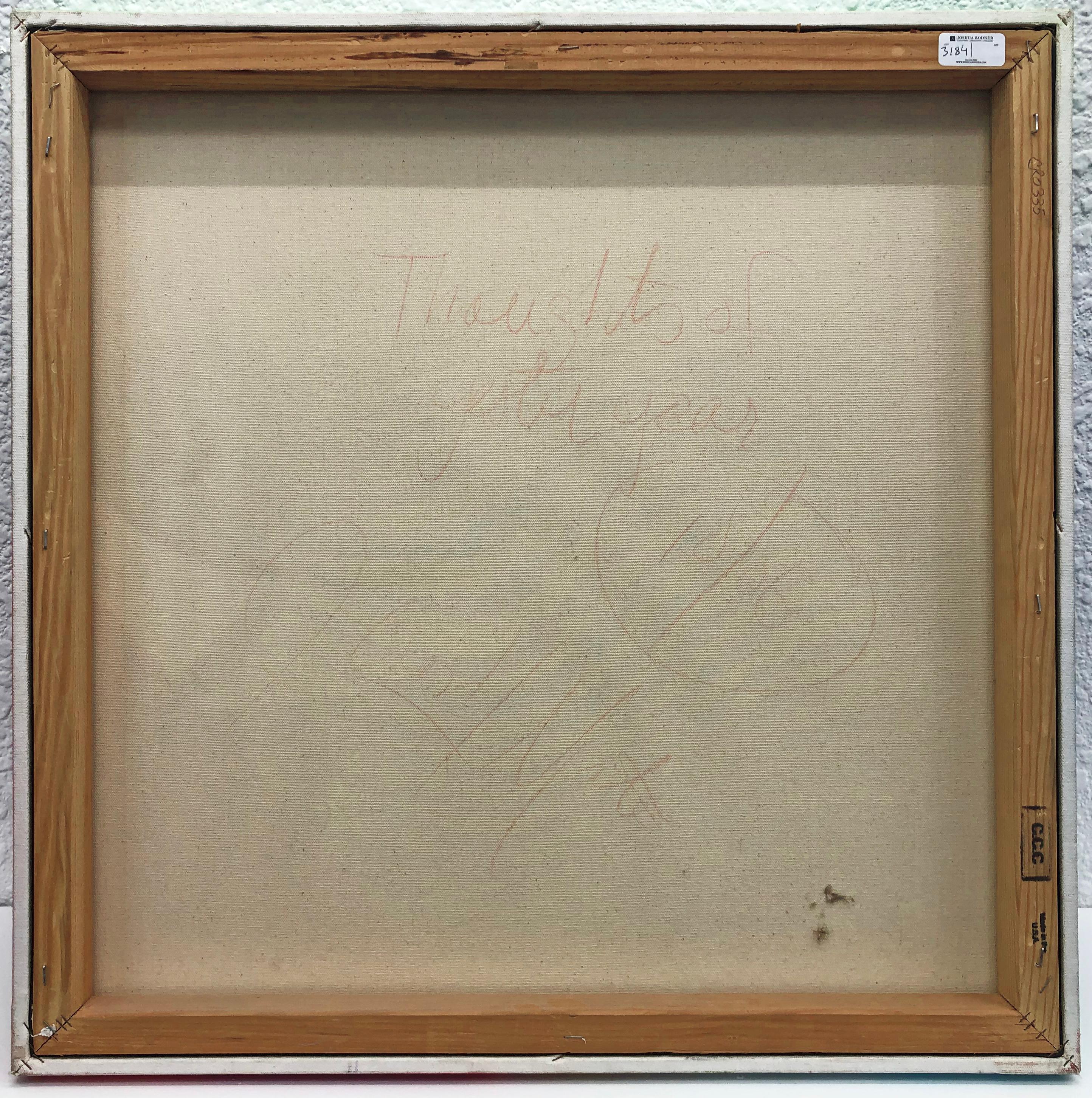 Yesteryear (Graffiti-Gemälde) (Grau), Abstract Painting, von John Crash Matos