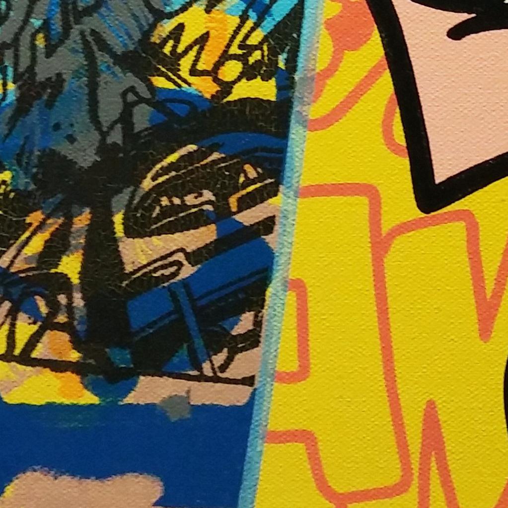 You Phoney (Graffiti-Gemälde) (Streetart), Painting, von John Crash Matos