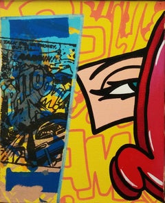 Vintage You Phoney (Graffiti Painting)