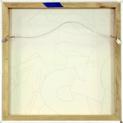 #2 Gemälde aus Acryl auf Leinwand mit Galerieumrandung des Straßenkünstlers John CRASH Matos
