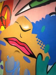 Battle Weary, John CRASH Matos, Street/Graffiti Art, Spray Paint, Figurative
