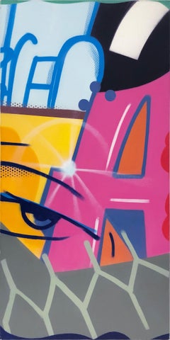 Nuez de playa (Pintura graffiti grande)