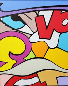 Crash (John Matos) "Té Real - 2009" Acrílico sobre lienzo