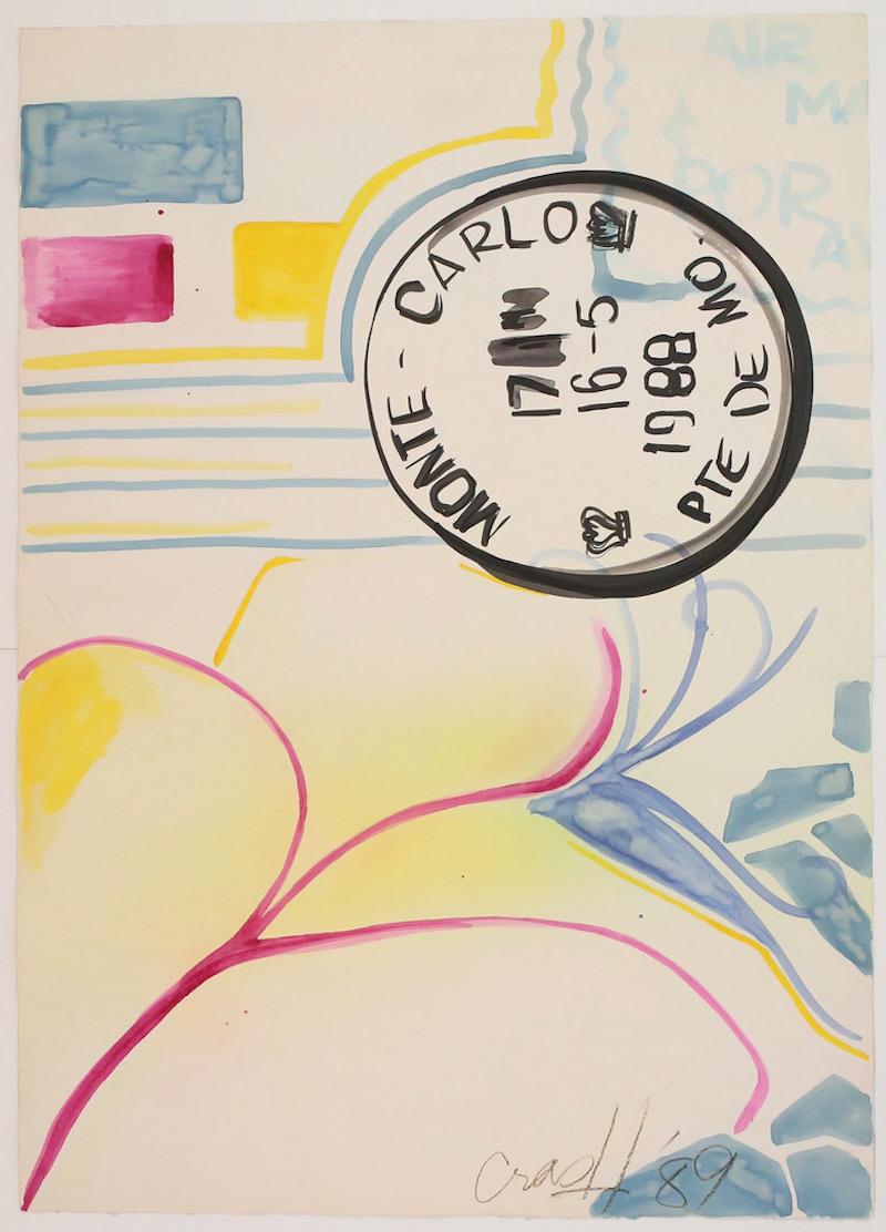 Abstract Painting di John Crash Matos - Monte Carlo