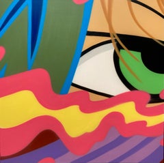 Spray Paint/Canvas/Street Art/Graffiti_Acid Brain, John "CRASH" Matos