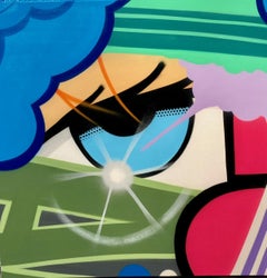 Pintura en Spray/Lienzo/Arte Callejero/Graffiti_Alpha City, John "CRASH" Matos