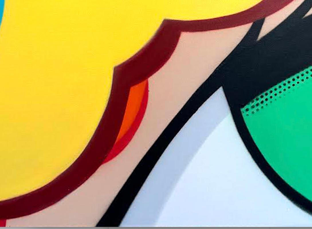Vernice spray/tela/Street Art/Graffiti_Candy Sister, John 