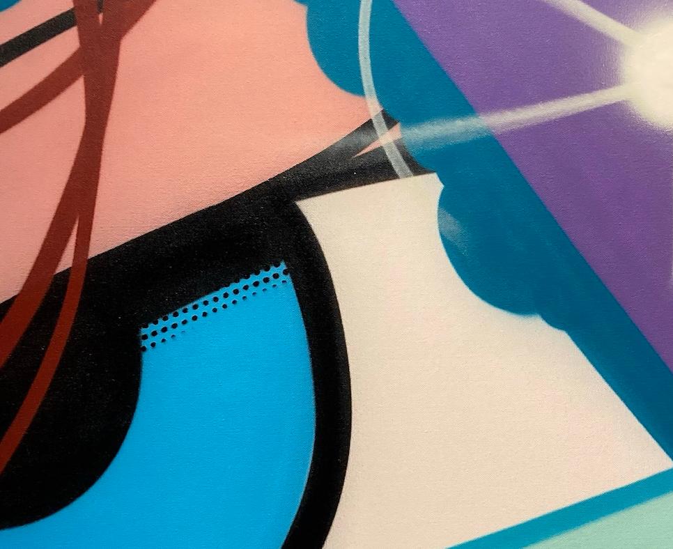 Vernice spray/tela/Street Art/Graffiti_Rumors Storie di feriti, John 