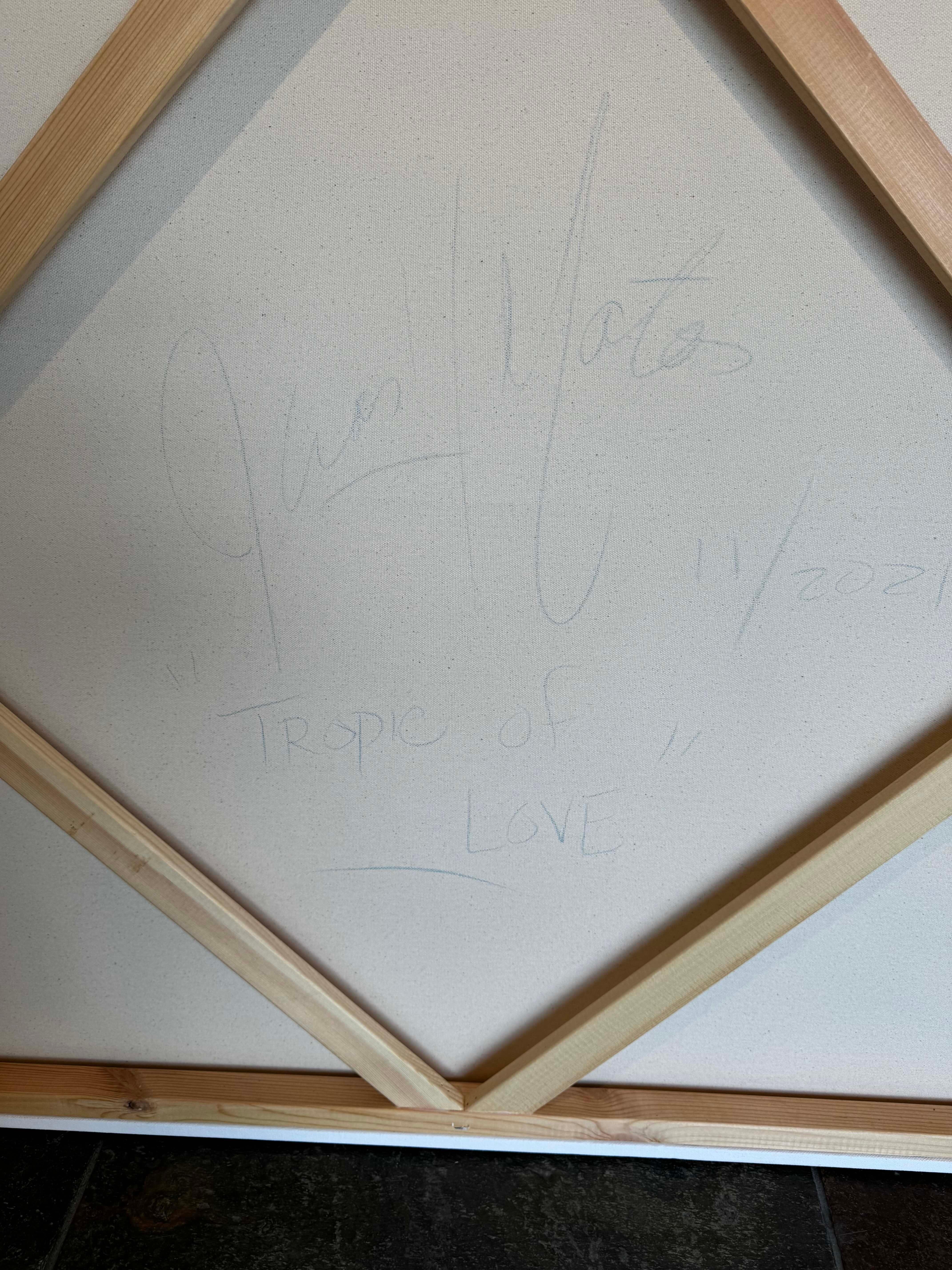 Spray Paint/Canvas/Street Art/Graffiti_Tropic of Love, John 