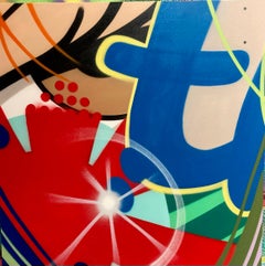 Pintura en Spray/Lienzo/Arte Callejero/Graffiti_Sin Título, John "CRASH" Matos