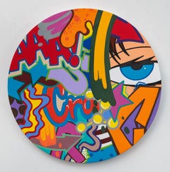 Sprühfarbe/Graffiti/Street Art/Pop Art_Round_John „CRASH“ Matos, Retro-spektive