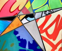 Vernice spray/Graffiti/Street Art_John "CRASH" Matos, Reaching For The Stars II