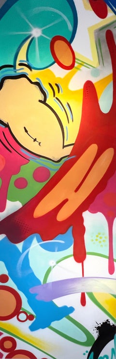 Sprühfarbe/Graffiti/Street Art_John „CRASH“ Matos, ohne Titel (Popeye)_Horiz/Vert