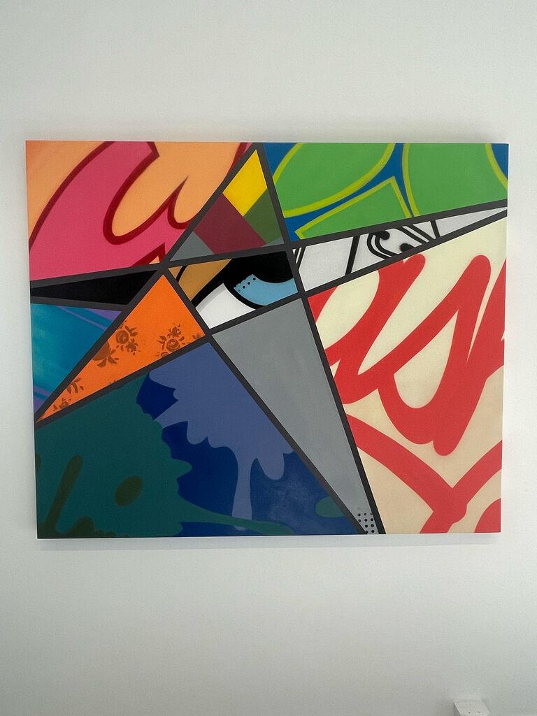 Arte di strada dipinta a spray di John 