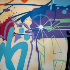 The Afterlife 7_John "CRASH" Matos, Spray Paint/Canvas_Graffiti/Street Art_Pop