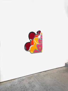 Senza titolo (Blaaaam!)_John "CRASH" Matos, Vernice spray/Tela sagomata_Graffiti/Testo