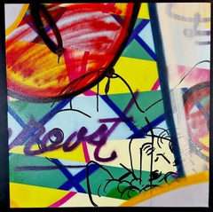 Untitled Original Spray Paint on Canvas