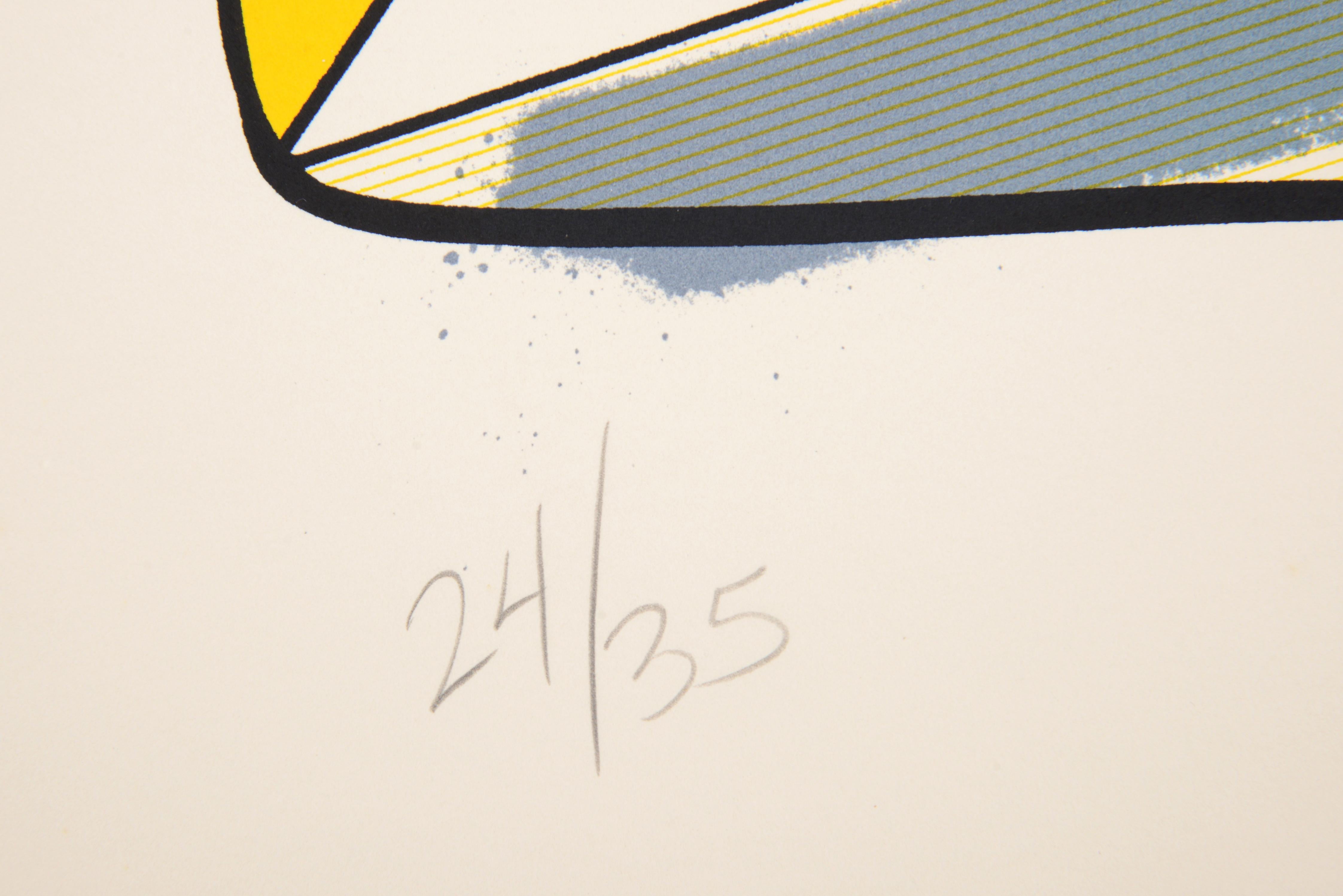 Artist/Designer; Manufacturer: CRASH aka John Matos (American, b. 1961)
Marking(s); notes: signed; ed. 24/35; 1990
Materials: serigraph
Dimensions (H, W, D): 22