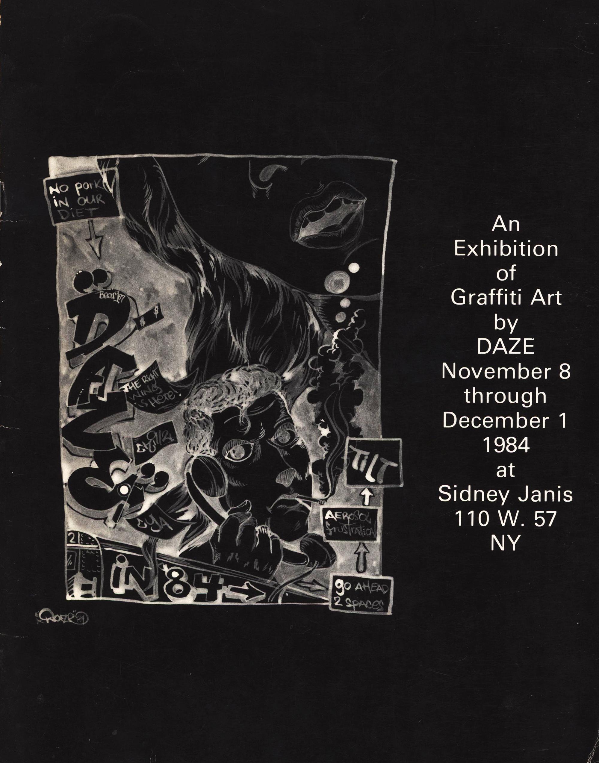 CRASH Sydney Janis Gallery 1984