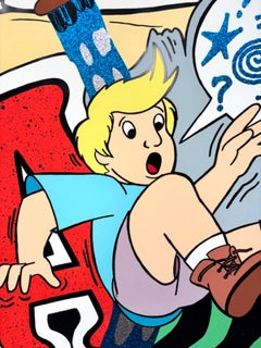 Frustration, Pop Art Screen Print by John Matos (aka Crash)