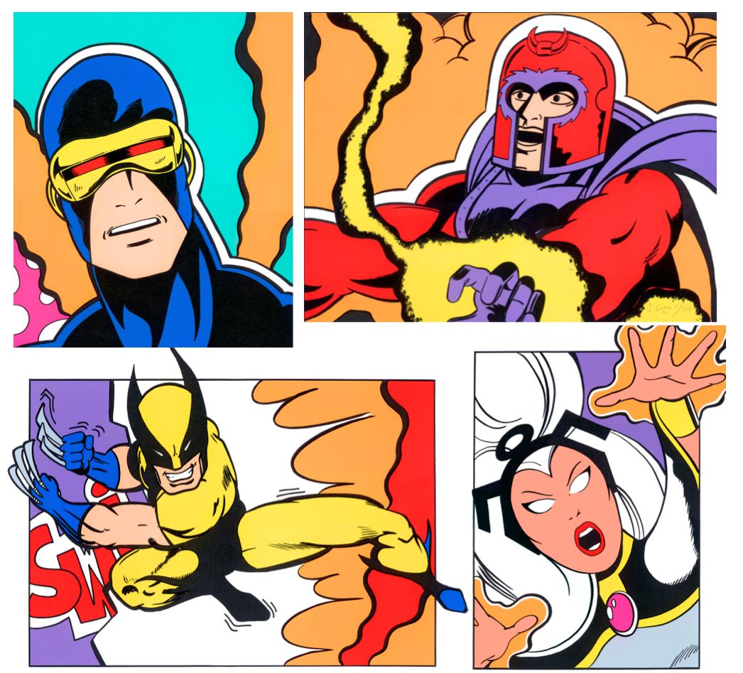 X-Men Portfolio - Print by John Crash Matos