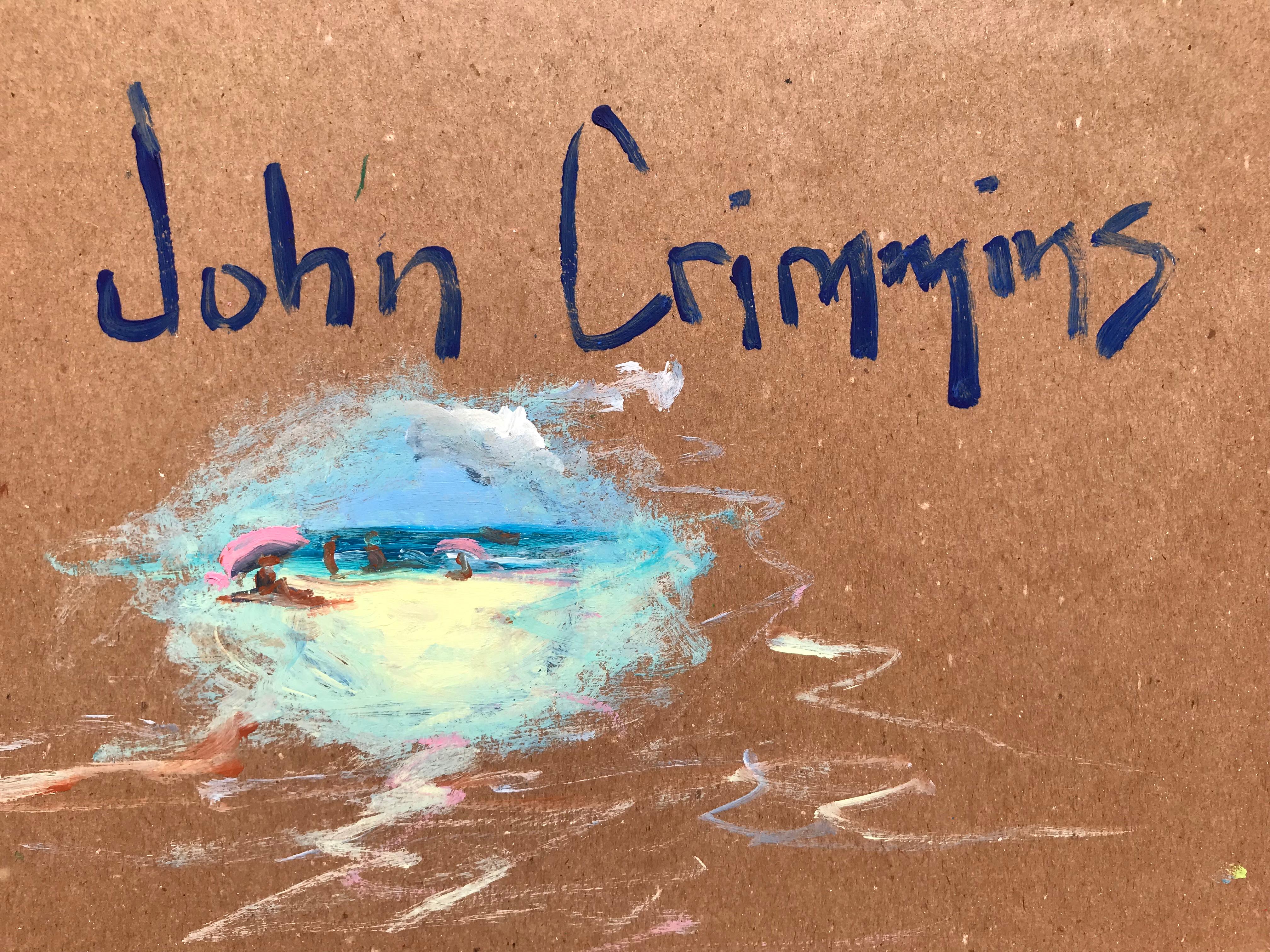 Journée de plage - Painting de John Crimmins
