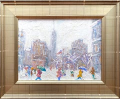 “Wintry Day, Madison Square”