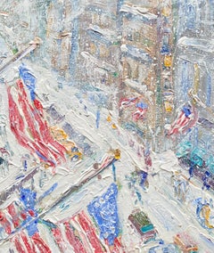 “Snowy Eve, 5th Avenue”
