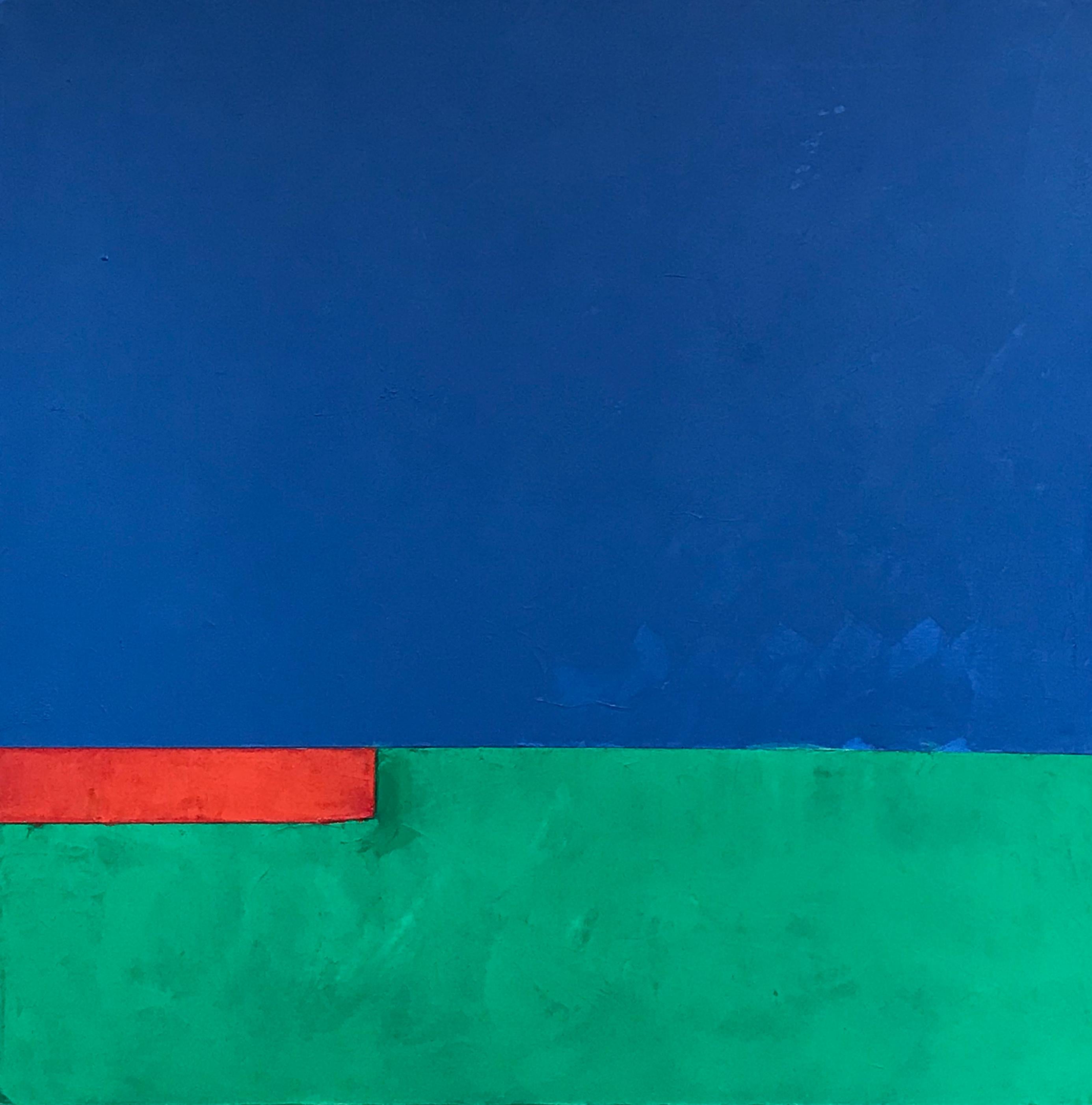 John Croft CBE (born 1923) who has painted for more than seventy years, has always had an interest in abstract expressionists such as Nicholas de Stael and his own painting has become increasingly simplified in form. A postgraduate of Christ Church,