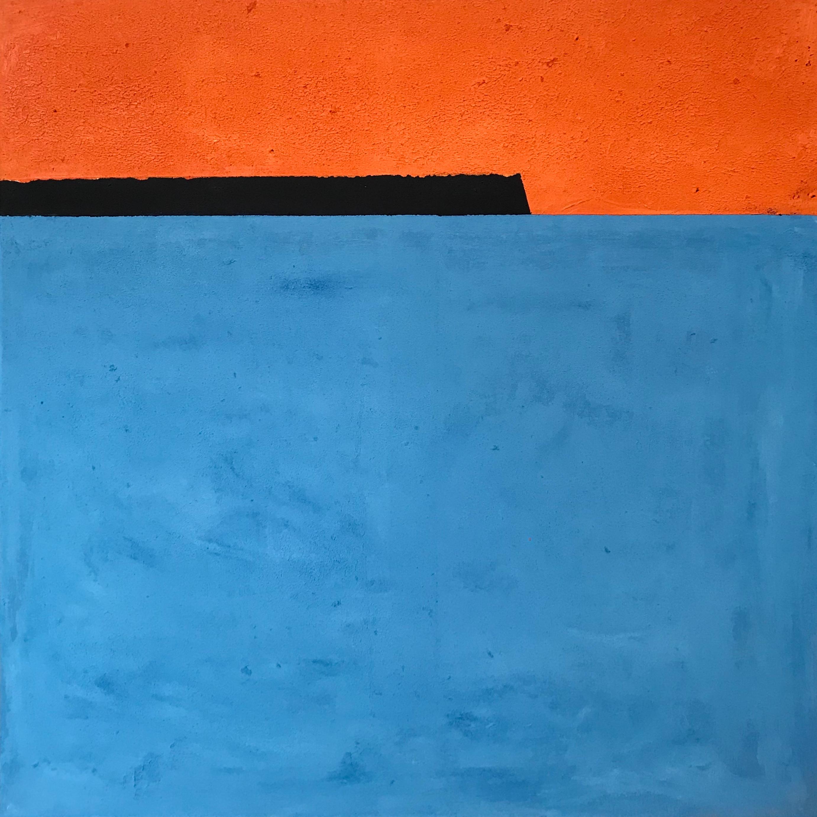 John Croft CBE (born 1923) who has painted for more than seventy years, has always had an interest in abstract expressionists such as Nicholas de Stael and his own painting has become increasingly simplified in form. A postgraduate of Christ Church,