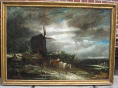 The Old Windmill - John Crome - British - Oil on Canvas