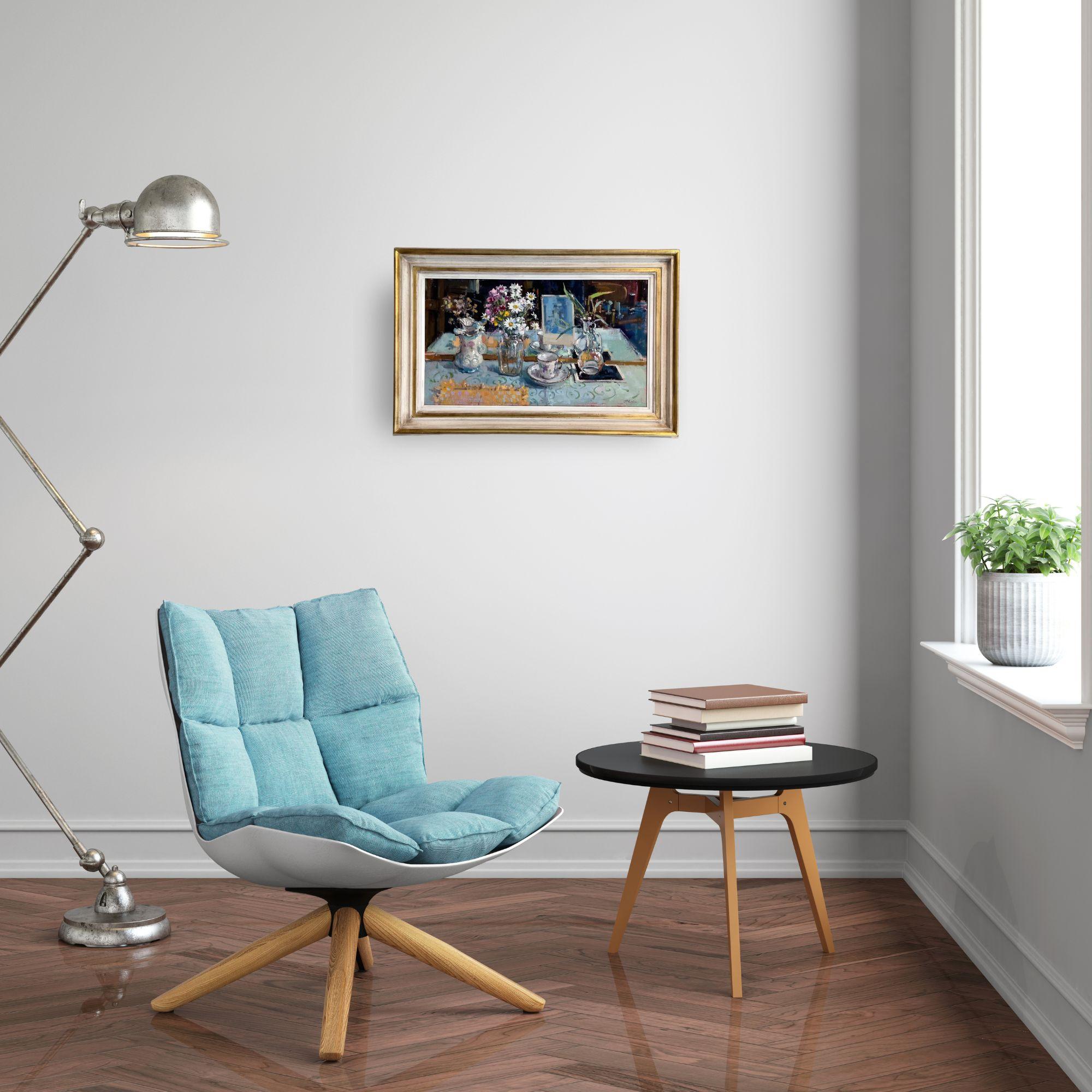 This exceptional artwork is currently on display and available for sale at Signet Contemporary Art Gallery and online. 

Step into the tranquil allure of a summer afternoon with 