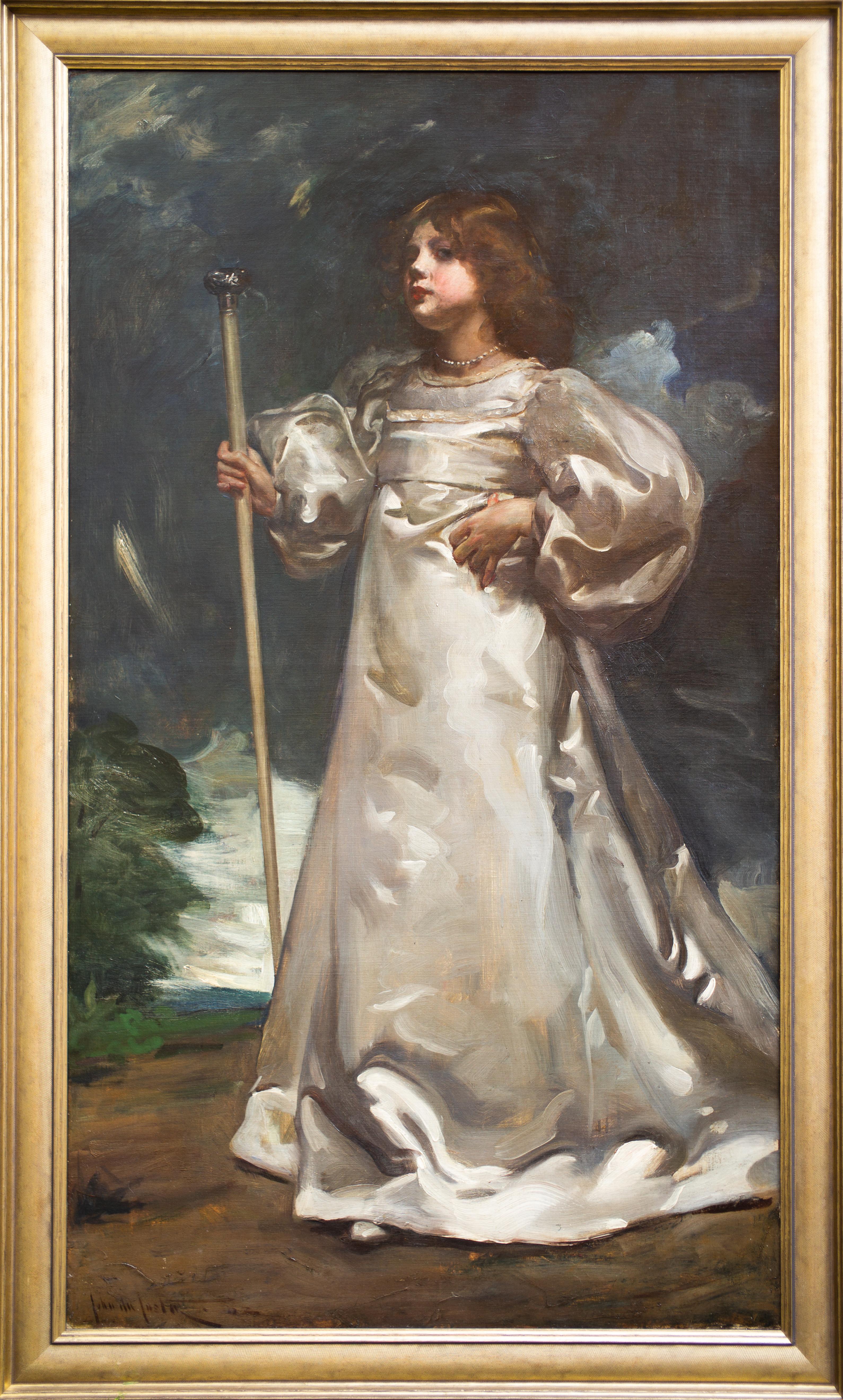 John da Costa  Portrait Painting - The story of the Belle époque in one portrait by John da Costa
